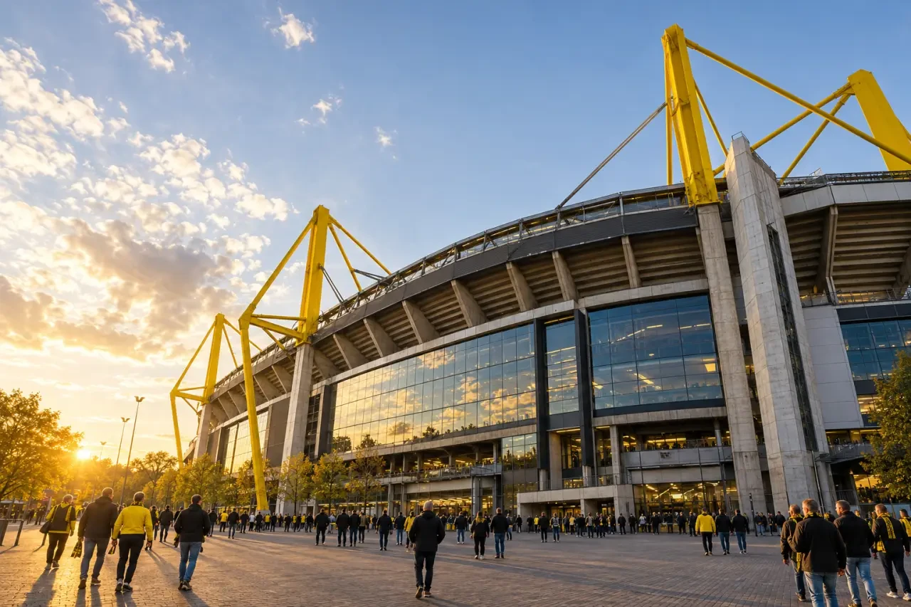 Signal Iduna Park von Borussia Dortmund bei einem Heimspiel