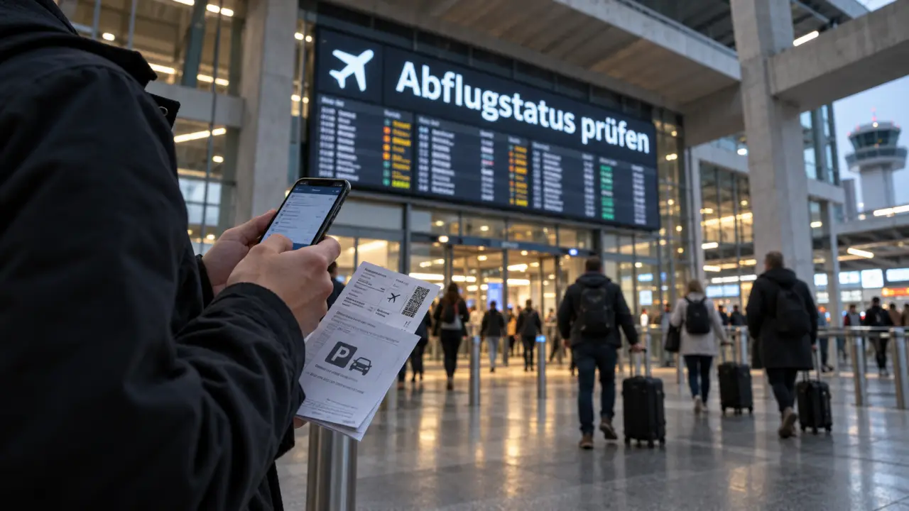 Flughafen Dortmund: Abflüge prüfen, Parken buchen, Terminalweg planen